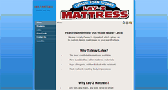 Desktop Screenshot of lay-zmattress.com